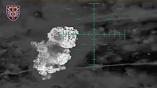 Stret dronov a okupantov