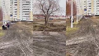Off road v ruskom meste Kurgan