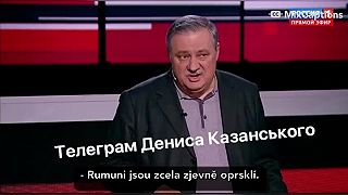 Ruská agresia voči Rumunsku v štátnych médiách