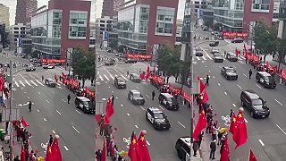 Si Ťin-pchinga v San Francisu privítali ako doma