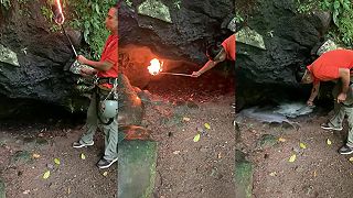 V tejto malej jaskyni by ste s istotou zahynuli (Cueva de la Muerte, Kostarika)