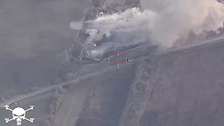 Základňa okupantov počas kontroly HIMARS