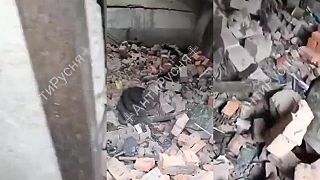 Základňa okupantov po upratovaní
