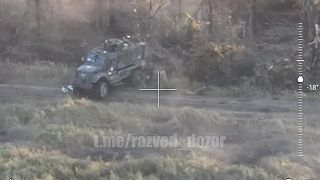 Nepodarený ukrajinský útok na amerických vozidlách MaxxPro v okolí Kupjansku