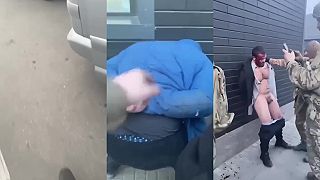 Títo ľudia zatýkajú kolaborantov na Ukrajine (CITLIVÉ ZÁBERY)