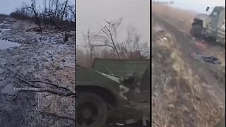 Avdiivka #74 Zmasakrovaní okupanti na každom kroku