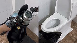 Originálne splachovanie toalety
