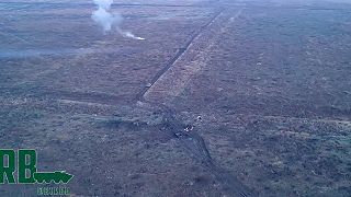 Ruský tank odolal zásahu ukrajinskej protitankovej strely
