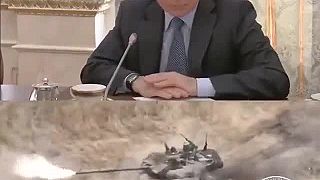 Putin a najlepší ruský tank T-90 Proryv