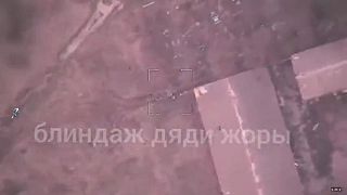 Deštrukcia francúzskej samohybnej húfnice CAESAR 6x6