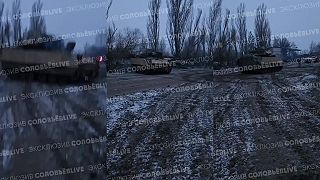 Rusi sa už vozia na ukoristenom americkom BVP M2A2 Bradley ODS-SA