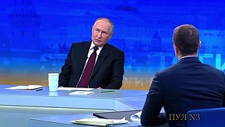Vyhlásenia ruského prezidenta Vladimíra Putina na "Výsledkoch roka" 

