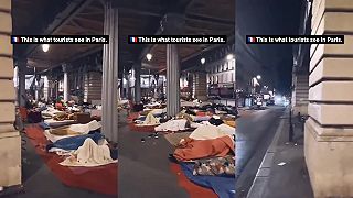 Prechádzka mestom Paríž v nočných hodinách