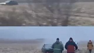 Na východe podpálili BMW