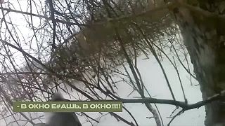 Trošku z bojov na Ruskom území od Lédie Sloboda Rusku