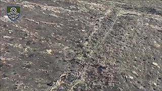 Likvidácia dvoch tankov okupantov
