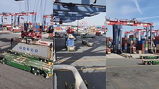 Automatizovaná bezemisná platforma na manipuláciu kontajnerov v prístave