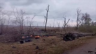 Okupanti hľadajú svoj MLRS BM-21 Grad