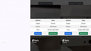QR skener - dáta z IoT senzora