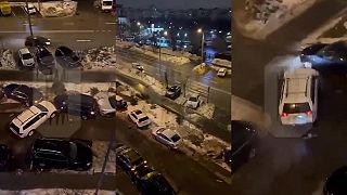 Problém s parkovaním v Moskve