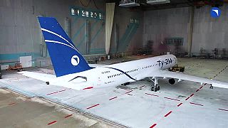 Lakovanie dopravného lietadla Tupolev Tu-214