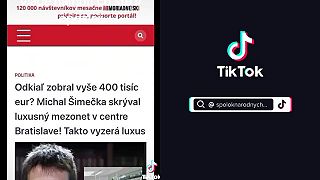 Tik Tok a jeho propaganda,,Šimecka,