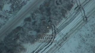 Ruský kamikadze dron Lancet vs. americké bojové vozidlo M2A2 Bradley ODS-SA