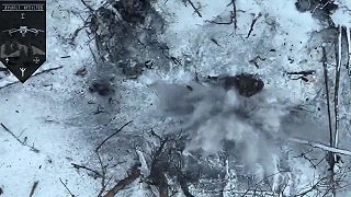 Drony likvidujú pechotu okupantov