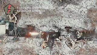 Okraj Bachmutu pod kontrolou dronov