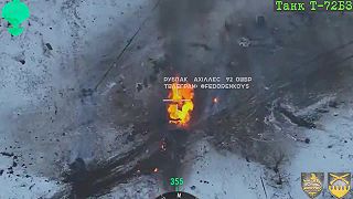 Ruský T-72B3 vo verzii kabriolet s prídavným vykurovaním