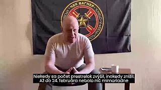 Prigožin o bombardovaní Donecka (z archívu + titulky)