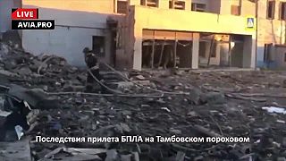 Odrazený útok dronov na najväčšieho výrobcu strelného prachu v Rusku
