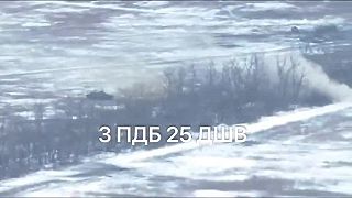 Expresná kremácia BMP-3 aj s posádkou okupantov