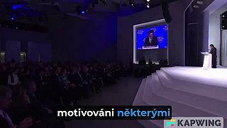 Prejav Javiera Mileia na Davose (CZ titulky)