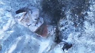 Okupanta povyzúval dron