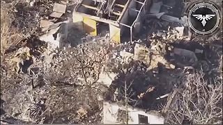 Avdiivka #114 M2A2 Bradley rozoberá okupantov aj s úkrytom