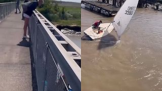 Ako sa s malou plachetnicou preplaviť popod nízky most?