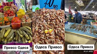 Apokalyptickou vojnou zmietaná ukrajinská Odesa 23.1.2024