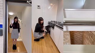 Extra tenký japonský byt na okraji Tokia za 280€ mesačne