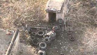 Ukrajinca zasiahol kamikadze dron na latríne