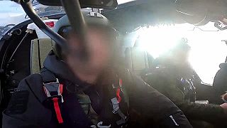 Vrtuľníky Ka-52 a Mi-28N počas bojovej misie na Donbase