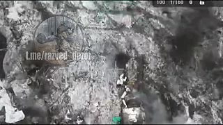Zničenie ukro militantov pri pokuse naložiť americký obrnený transportér M113