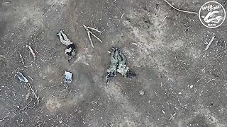 Okupanti pri Krynky vs drony