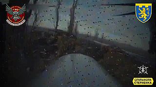 FPV-čka rozobrali okupantom pozíciu