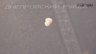 Zničenie ukrajinského tanku po strete s dronom Lancet