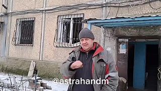 Avdejevka - Boje sa už stiahli mimo mesta.