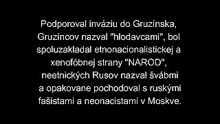 ALEXEI NAVALNY BOL RASISTICKÝ FAŠISTA !!!