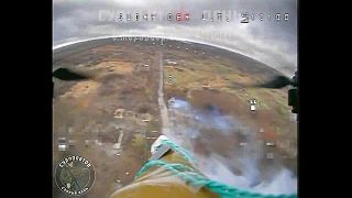Kompilácia FPV dronov z ruskej jednotky Sudoplatov