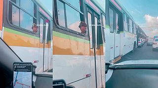 Zaujímavý výgrc priamo z autobusu