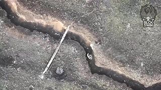Okupant počul prilietať dron a tak vytiahol..